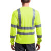 AP-48620-Men-CornerStone® – ANSI 107 Class 3 Long Sleeve Snag-Resistant Reflective-Safety Yellow-Back