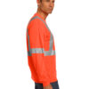 AP-48428-Men-CornerStone® ANSI 107 Class 2 Long Sleeve Safety- Safety Orange / Reflective-Right