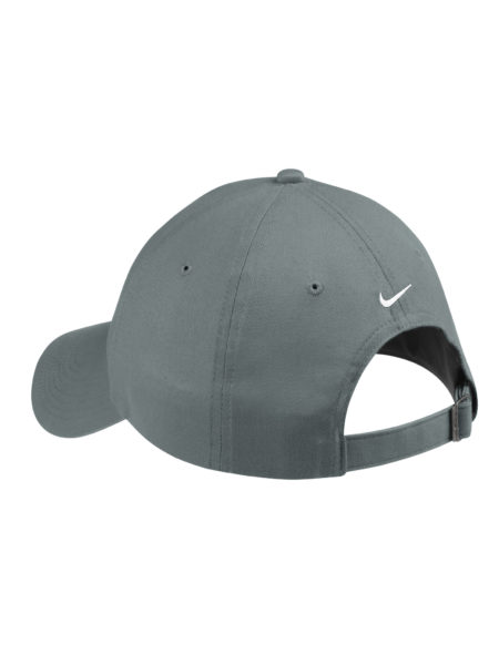 AP-50365-Nike Golf – Unstructured Twill Cap-Dark Grey-Back