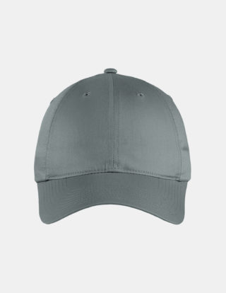 AP-50365-Nike Golf – Unstructured Twill Cap-Dark Grey-Front
