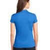 AP-47039-Women-Nike Golf Ladies Dri-FIT Solid Icon Pique Modern Fit Polo-Light Photo Blue-Back