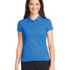 AP-47039-Women-Nike Golf Ladies Dri-FIT Solid Icon Pique Modern Fit Polo-Light Photo Blue-Front