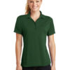 AP-46897-Women-Sport-Tek® Ladies Dry Zone® Raglan Accent Polo-Forest Green-Front