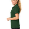 AP-46897-Women-Sport-Tek® Ladies Dry Zone® Raglan Accent Polo-Forest Green-Right