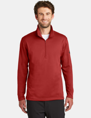 AP-48436-Men-The North Face® Tech 1/4-Zip Fleece-Cardinal Red-Front