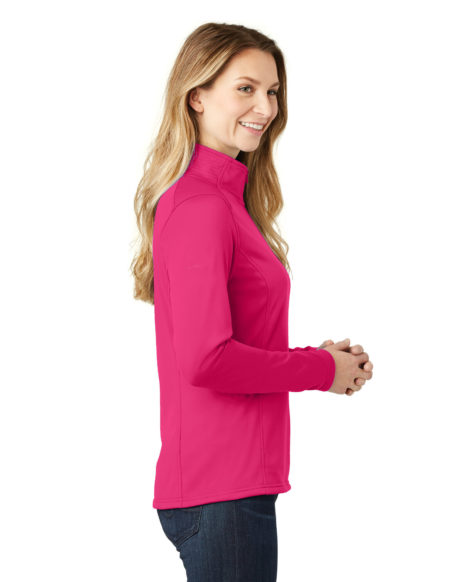 AP-48474-Women-The North Face® Ladies Tech 1/4-Zip Fleece-Petticoat Pink-Left
