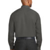 AP-48629-Men-Red House® Non-Iron Twill Shirt-Grey Steel-Back