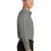 AP-50476-Men-Port Authority® SuperPro™ Twill Shirt-Monument Grey-Left