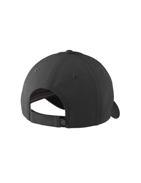 AP-50344-Nike Golf Swoosh Legacy 91 Cap-Black / Black-Back