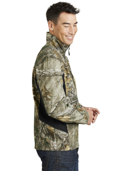 AP-64406-Men-Port Authority® Camouflage Colorblock Soft Shell-Realtree Xtra/ Black-Right