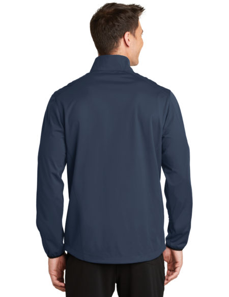 AP-64238-Men-Port Authority® Active Soft Shell Jacket-Dress Blue Navy-Back