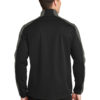 AP-64828-Men-Port Authority® Active Colorblock Soft Shell Jacket-Deep Black/ Grey Steel-Back