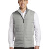 AP-64435-Men-Port Authority ® Collective Insulated Vest-Gusty Grey-Front