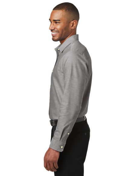 AP-63900-Men-Port Authority ® Slim Fit SuperPro ™ Oxford Shirt-Back-Left