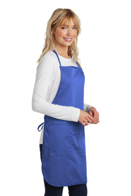 AP-67598-Port Authority® Full-Length Apron-Faded Blue-Right