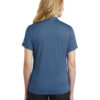 AP-67188-Women-Nike Ladies Dri-FIT Hex Textured V-Neck Top-Court Blue-Back