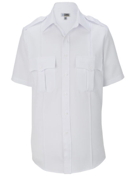 AP-73778-Security Shirt – Short Sleeve-White-Front