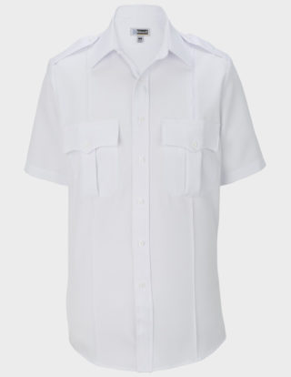 AP-73778-Security Shirt – Short Sleeve-White-Front