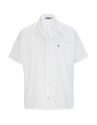 AP-73006-Button Front Shirt-White-Front