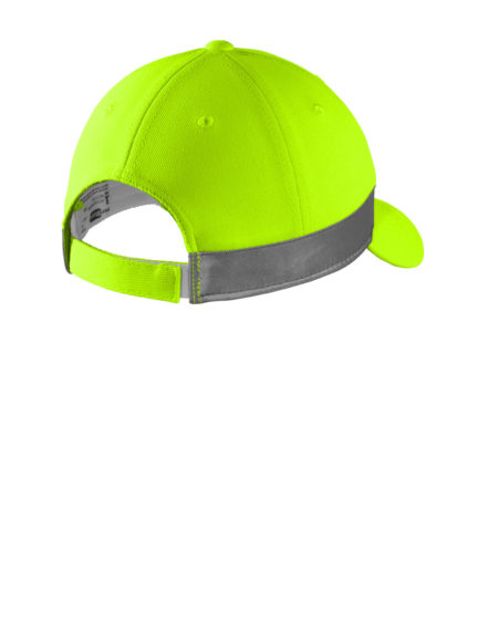 AP-76071-Hat-CornerStone ® ANSI 107 Safety Cap-Safety Yellow-Back