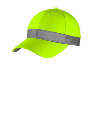 AP-76071-Hat-CornerStone ® ANSI 107 Safety Cap-Safety Yellow-Front