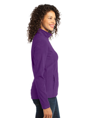 AP-76275-Women-Port Authority® Ladies Microfleece Jacket-Amethyst Purple-Right